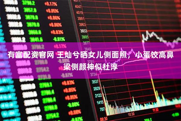 有富配资官网 王灿兮晒女儿侧面照，小蛋饺高鼻梁侧颜神似杜淳